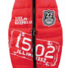 Capa Saint-Malo ROJA para perro, con arnés - Imagen 2